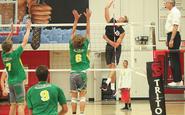 Boys' Volleyball Bringing the Hammer!