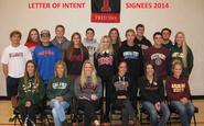 SCHS National Letters of Intent 2014